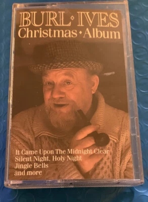 Burl Ives Christmas Album Cassette Tape Classics Silent Night, Jingle Bells + - Image 1 of 2