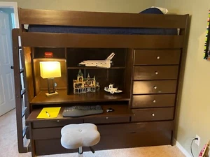 twin bed frame with trundle - Picture 1 of 4