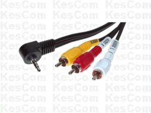 4 pol. Conector jack a 3 x RCA cable RCA 1,5m estéreo rojo blanco amarillo - Imagen 1 de 1
