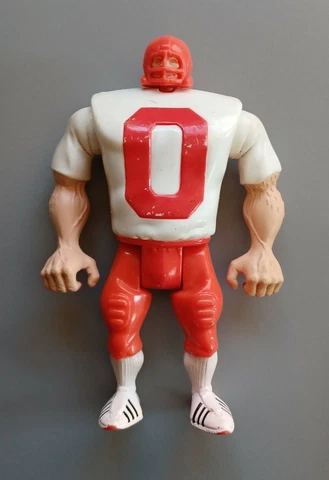 Vintage The Real Ghostbusters 'TOMBSTONE TACKLE' Ghost Football Figure 1988 Cover