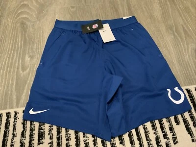 Nike Indianapolis Colts Shorts Men’s Size: Medium 2024 NWT Dri-Fit Standard Fit - Image 1 of 4