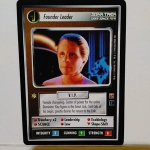 STAR TREK CCG -- DOMINION--- FOUNDER LEADER --- NM / MINT - Bild 1 von 1
