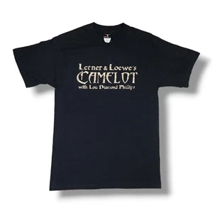 Lou Diamond Phillips Lerner & Loewe's Camelot Play Black Beefy-T Size M T-Shirt - Picture 1 of 8