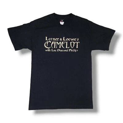Lou Diamond Phillips Lerner & Loewe's Camelot Play Black Beefy-T Size M T-Shirt - Image 1 of 4