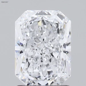 1.55ct RadiantCut Lab-grown Diamond IGI Certified D Colour VS1 Clarity - Picture 1 of 5
