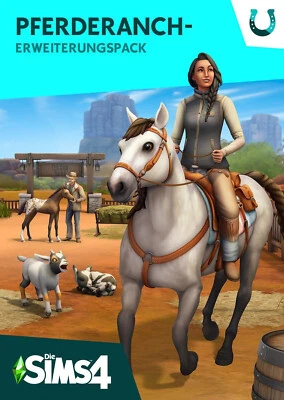 Die Sims 4 Pferderanch-Erweiterungspack (PC, 2023, Nur EA APP Key Download Code) - Bild 1 von 4