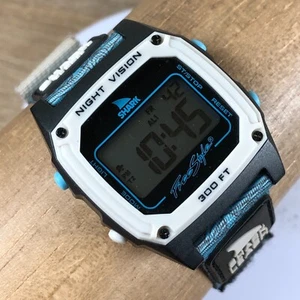 Freestyle Shark Week Unisex FS101033 Multifunction 35mm Nylon Quartz Watch 8" - Picture 1 of 14