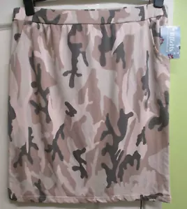 BNWT SIZE M/L FITS A 14-16 WOMENS CAMO PRINT STRETCHY PENCIL SKIRT BY TILLETTS - Picture 1 of 2