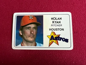 1981, Nolan Ryan, "PERMA-GRAPHICS" Credit Card (Scarce / Vintage) Astros - Picture 1 of 2