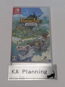 Fantasy Life i Nintendo Switch Game Time Thief Girl Dragon Japan Version [NEW] - Picture 1 of 11