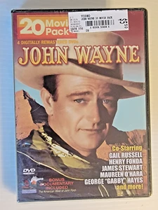 John Wayne 20 Movie Pack 3 DVD Box Set Westerns BRAND NEW SEALED - Picture 1 of 1
