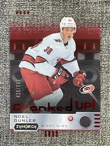 Noel Gunler 2023-24 Upper Deck Synergy Hockey Cranked Up Red #CR-NG /599 - Picture 1 of 2