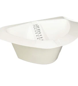 Sartenes de coleccionista de muestras Medline Deluxe, 40 oz (paquete de 100) - Imagen 1 de 1