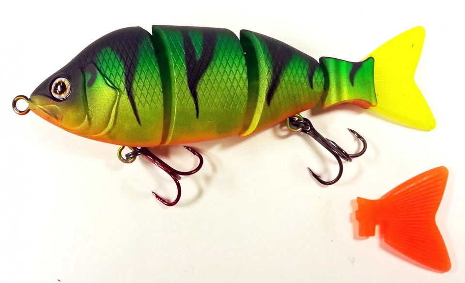 (18,99€/1Stk) Fox Rage Hitcher Lipless Jointed Wobbler Jerkbait 100mm - Bild 1 von 1