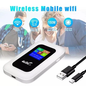 Unlocked Portable 4G-Lte Broadband WiFi Wireless Routes Modem Mobile Hotspots - Picture 1 of 14