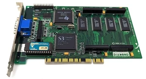 VTG 1994 Diamond Multimedia Stealth 64 Video VRAM v1.08 PCI Graphics Card TESTED - Picture 1 of 16