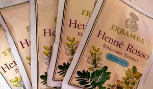 Henne' Rosso Rinforzato Tiziano 10 Confezioni da 100 g Erbamea - Foto 1 di 1