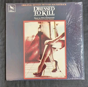 PINO DONAGGIO DRESSED TO KILL OST 1st Varese Sarabande US LP  Copy P796 - Foto 1 di 6