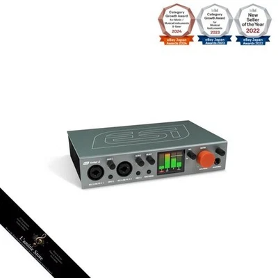 ESI 24 Bit/192 kHz kompatibel - 2-in/2-out professionelles USB-C Audio Interface - Bild 1 von 4