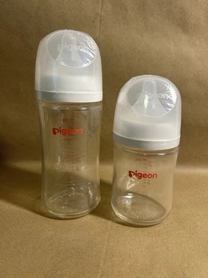 Botella de lactancia de vidrio para palomas, juego de 2 piezas anticólicos de 8 oz y 5 oz Foto 1 de 4