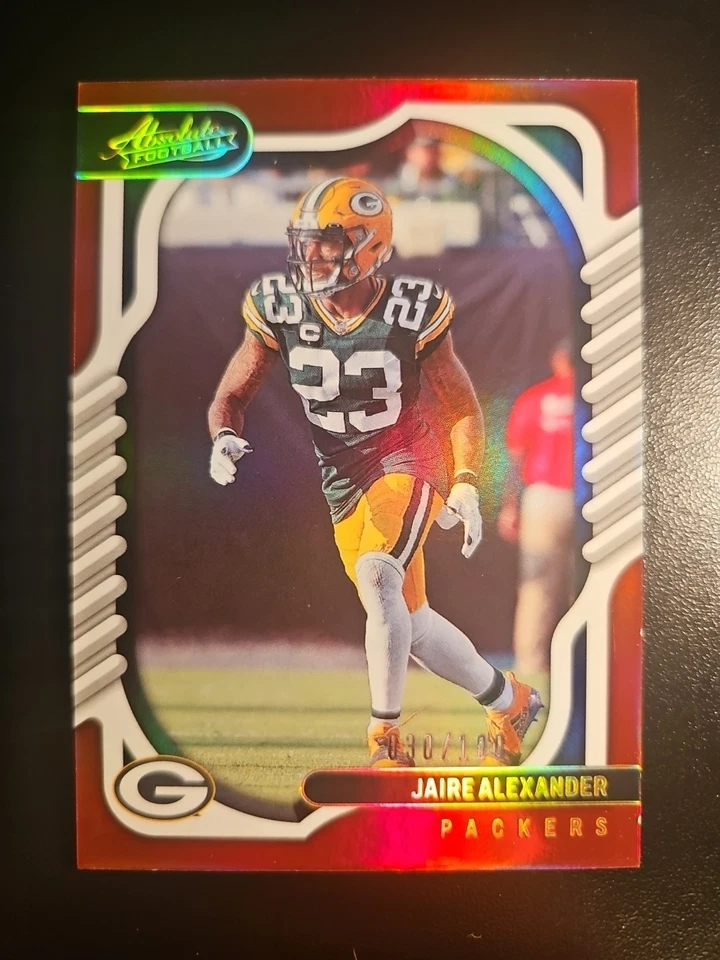 2022 Panini Absolute - Jaire Alexander #67 Red /100 - Image 1 of 2