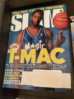 Revista Slam #64 noviembre 2002 Tracy McGrady + póster Foto 1 de 2