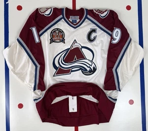 Colorado Avalanche Joe Sakic 1996 Stanley Cup Finals Vintage NHL Hockey Jersey - Picture 1 of 10