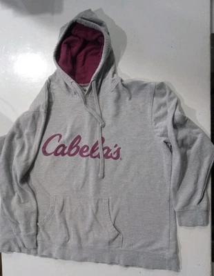 Cabela’s Women’s Hoodie - Purple/Grey - Size 2XL - Image 1 of 4