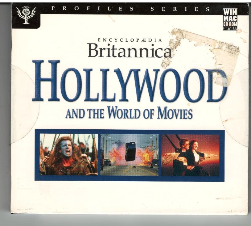 Encyclopedia Britannica Hollywood and the World of Movies CD ROM GOOD - Image 1 of 1