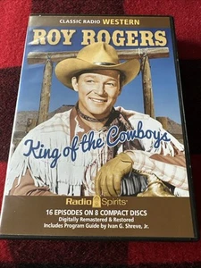 ROY ROGERS KING OF THE COWBOYS AUDIO CD NEW RADIO SPIRITS RARE - Picture 1 of 12