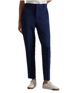 Size M- RLX Ralph Lauren Women's Double-Knit Jacquard Golf Pants, Navy Blue. - Picture 1 of 5