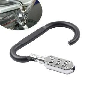 Motorrad-Helmschloss Schnalle Anti-Diebstahl-Befestigung T-Bar Kit für Harley - Bild 1 von 12