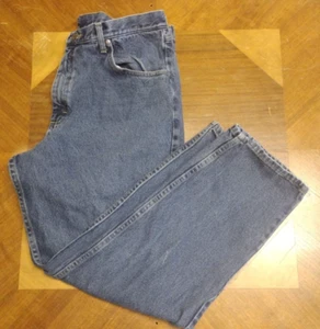 Men's Demin Blue Jeans - Wrangler 38x30 - Picture 1 of 3