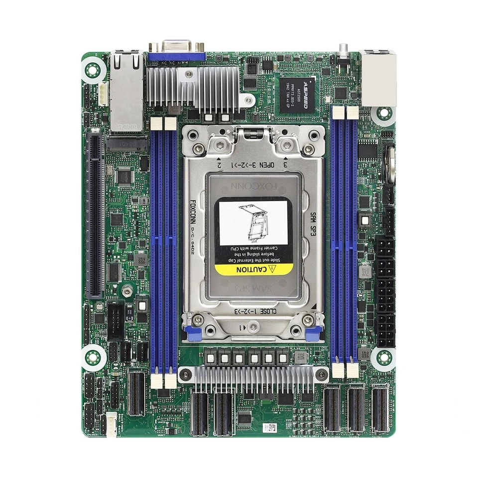 AsRock ROMED4ID-2T Socket SP3 Mini-ITX Motherboard