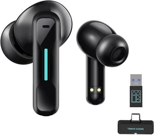 SW4 USB Wireless Earbuds für PC und Laptop: Bluetooth Kopfhörer mit 2,4 GHz - Bild 1 von 6