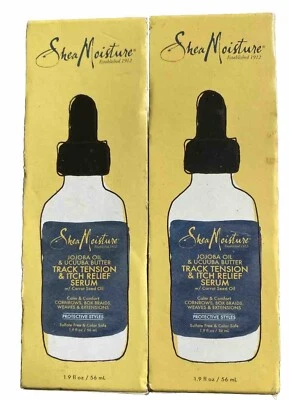 Shea Moisture Jojoba Ucuuba Butter Track Tension  (Itch Relief) Serum Lot Of 2 - Image 1 of 4