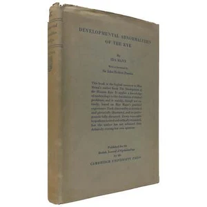 Ida Mann / Developmental Abnormalities of the Eye 1st Edition 1937 - Picture 1 of 3