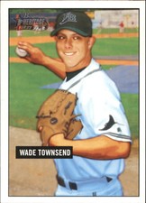 2005 Bowman Heritage #261 Wade Townsend FY RC
