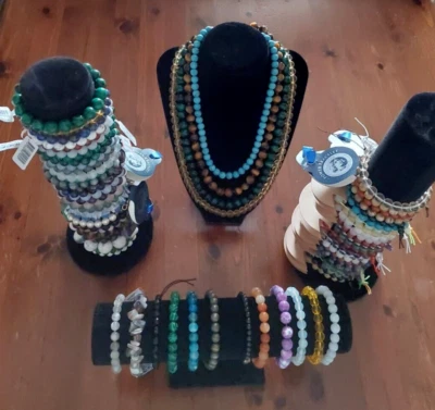 Braccialetti elastici Energy Power Pietre del Benessere Geospirit & altri marchi - Immagine 1 di 3