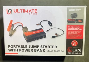 Ultimate Speed Portable Jump Starter with Power Bank UMAP 12000 C4 - Picture 1 of 12