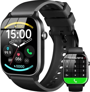 Smart Watch for Men Women- Answer/Make Call, 2024 IP68 Waterproof Fitness iPhone - Picture 1 of 7