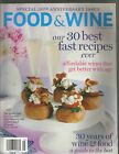 Food & Wine septembre 2008 numéro spécial 30e anniversaire