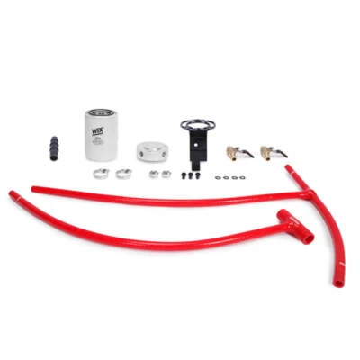 Kit de filtración de refrigerante Mishimoto para Ford 03-07 6,0 L Powerstroke - rojo Foto 1 de 4