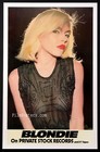BLONDIE DEBBIE HARRY IN SEE-THROUGH BLOUSE VINTAGE 1976 PROMO POSTER