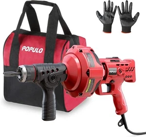 Limpiador De Plomeria Taladro Destapa Drenaje Facilmente Ahorra Dinero Y Tiempo - Picture 1 of 8