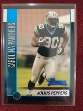 Julius Peppers 2002 Bowman Rookie Card RC
