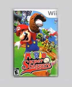 MARIO SUPER SLUGGERS / NINTENDO WII - IMÁN NEVERA 2"x3" (juego retro - Imagen 1 de 3