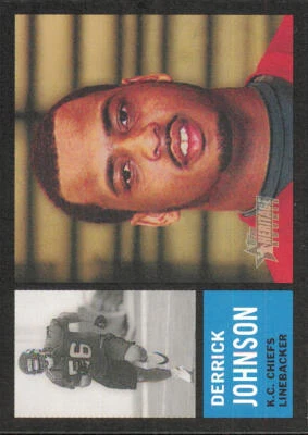 2005 Topps Heritage #363 Derrick Johnson 59T SP ERR/(card is misnumbered #75) - Image 1 of 2