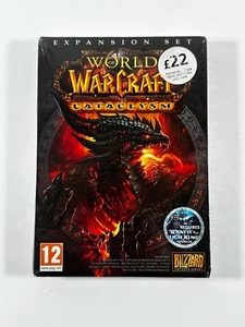 World of Warcraft Cataclysm Expansion Pack PC Mac 2010 Add-on SEALED - Picture 1 of 10