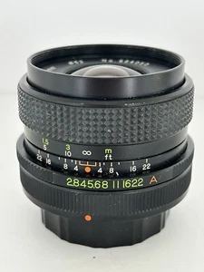 Zykkor MC AUTO 1;2.8 F=28mm Objektiv mit beiden Kappen, UV-Filter und Tasche - Bild 1 von 4